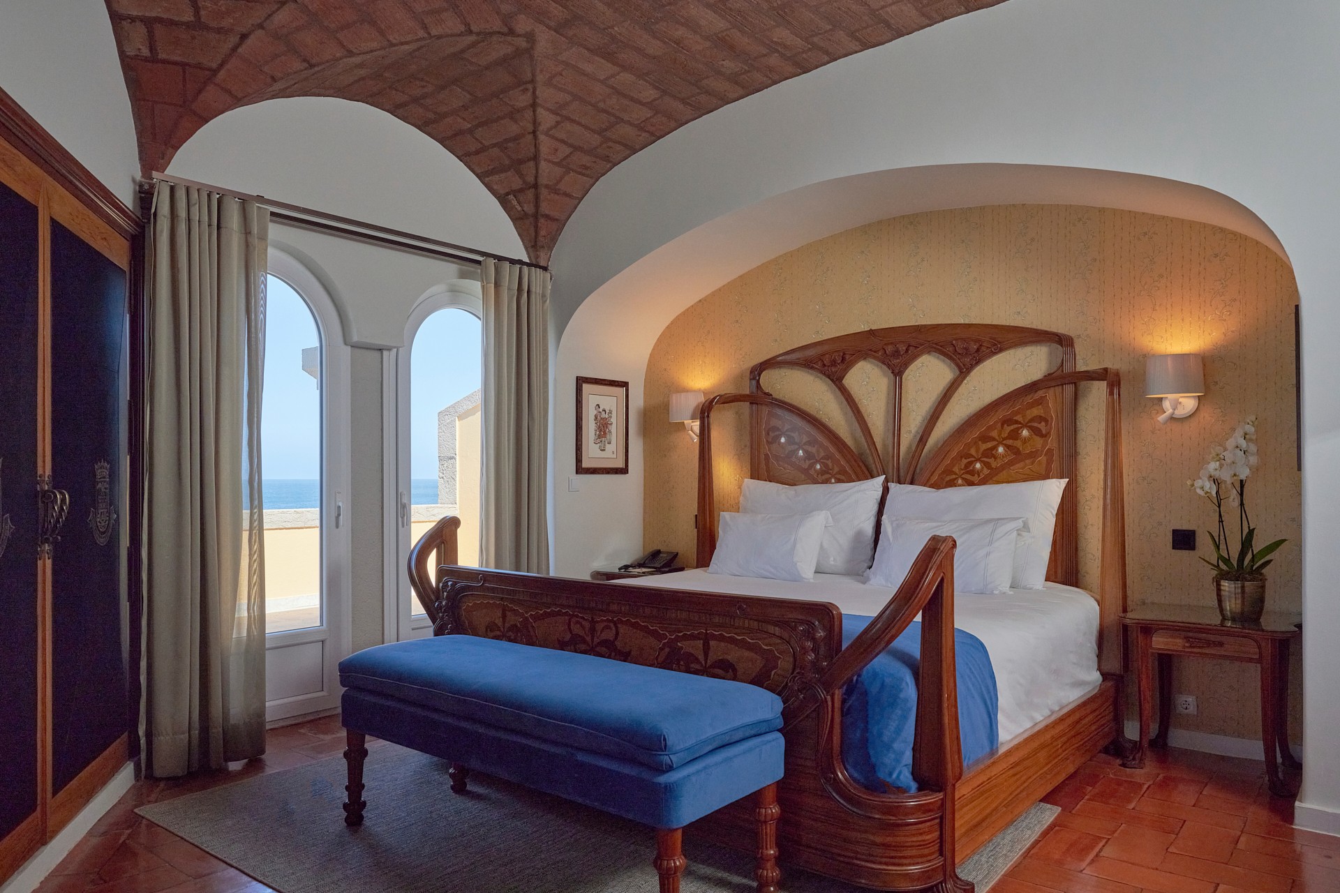 Junior Suites with an open balcony and ocean view